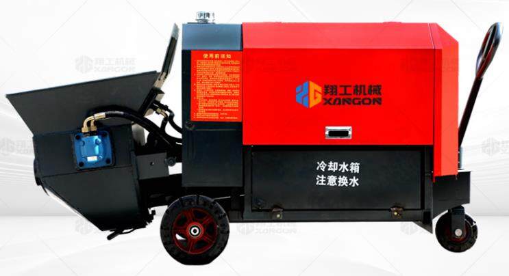 混凝土輸送泵為何不能加水，翔工為您解疑