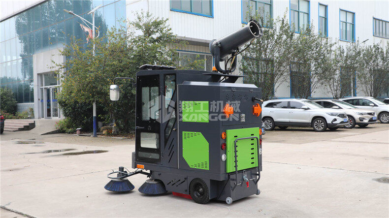 電動掃地機灑水、噴霧、清掃、吸塵都可以