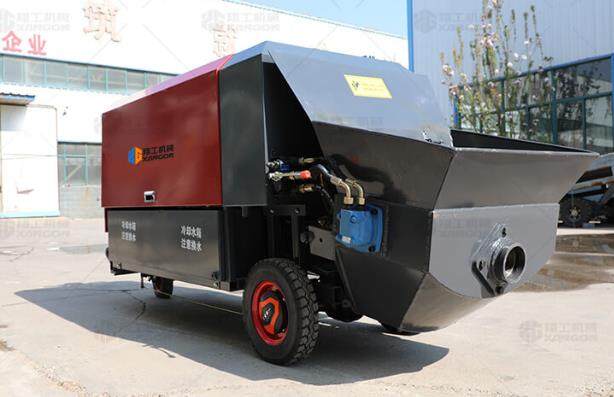 混凝土輸送泵，泵送后的工作不能落下